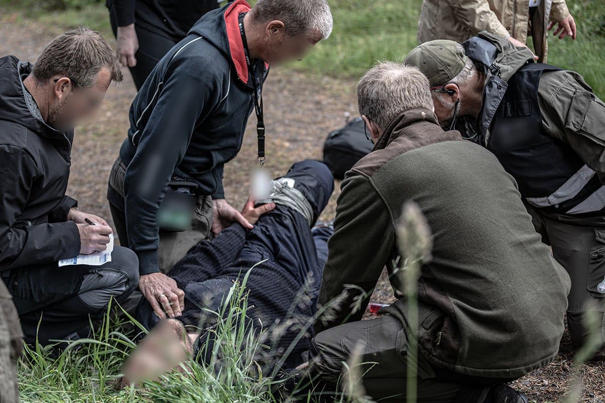 Medical care in terrain